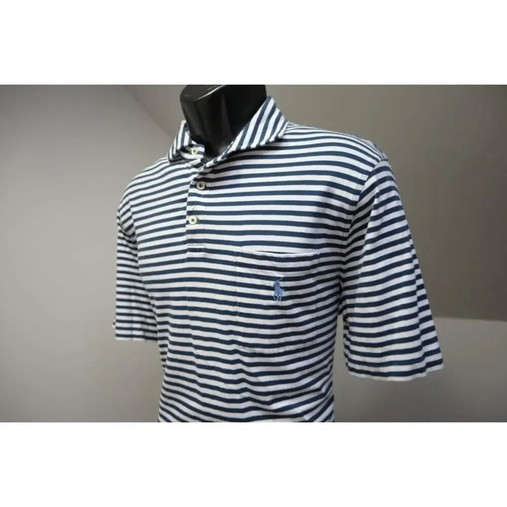 Polo Ralph Lauren Golf Polo Classic Fit Striped Short Sleeve Mens Sz‎ Medium